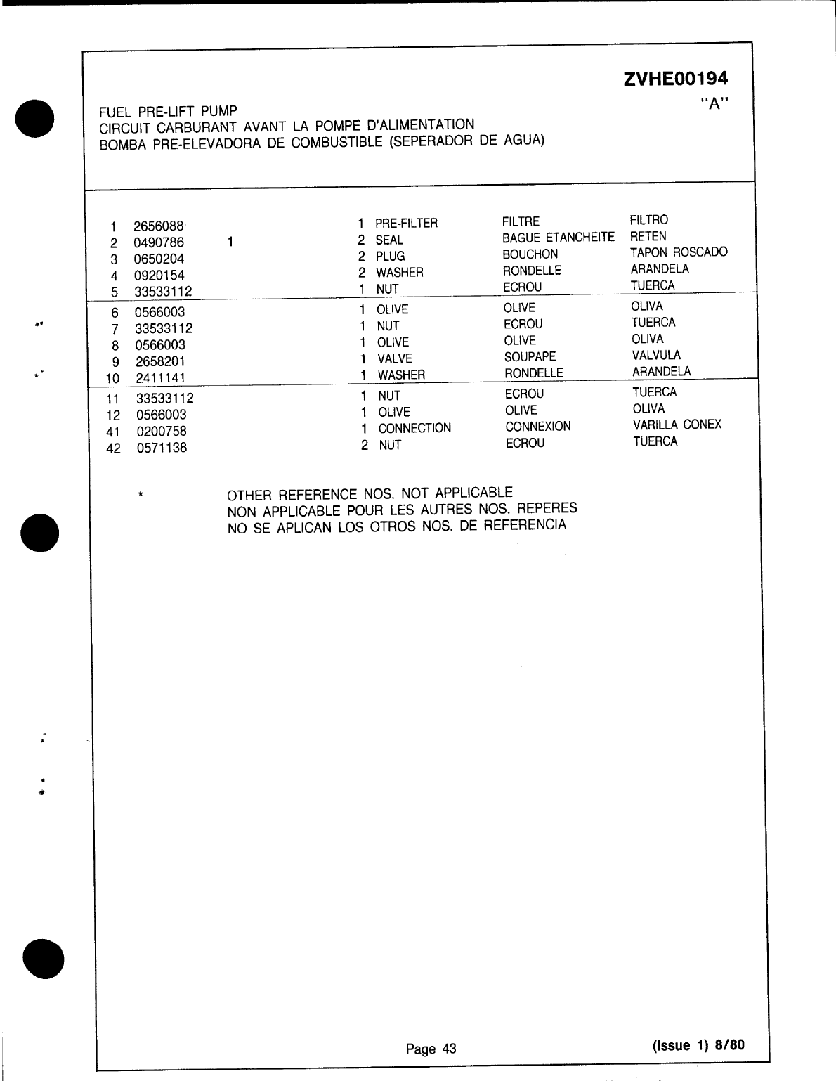 Perkins 4.108m Parts Manual