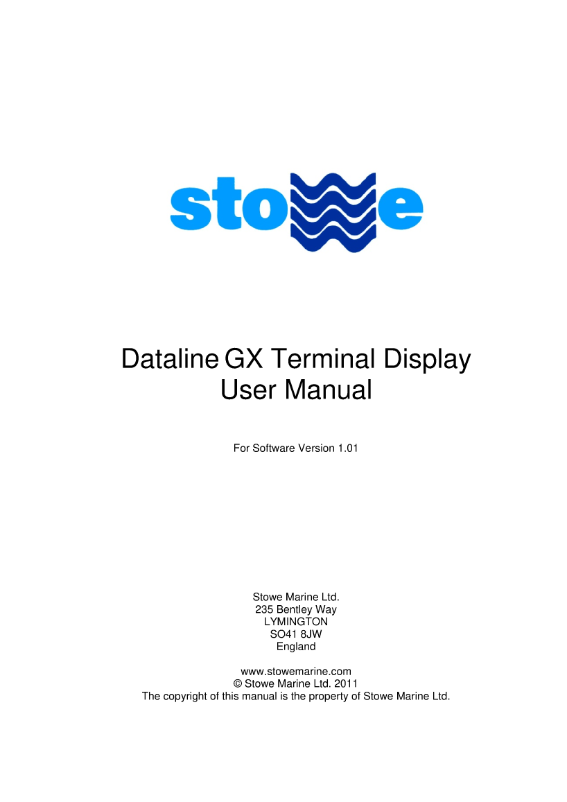 Gx Terminal Manua1