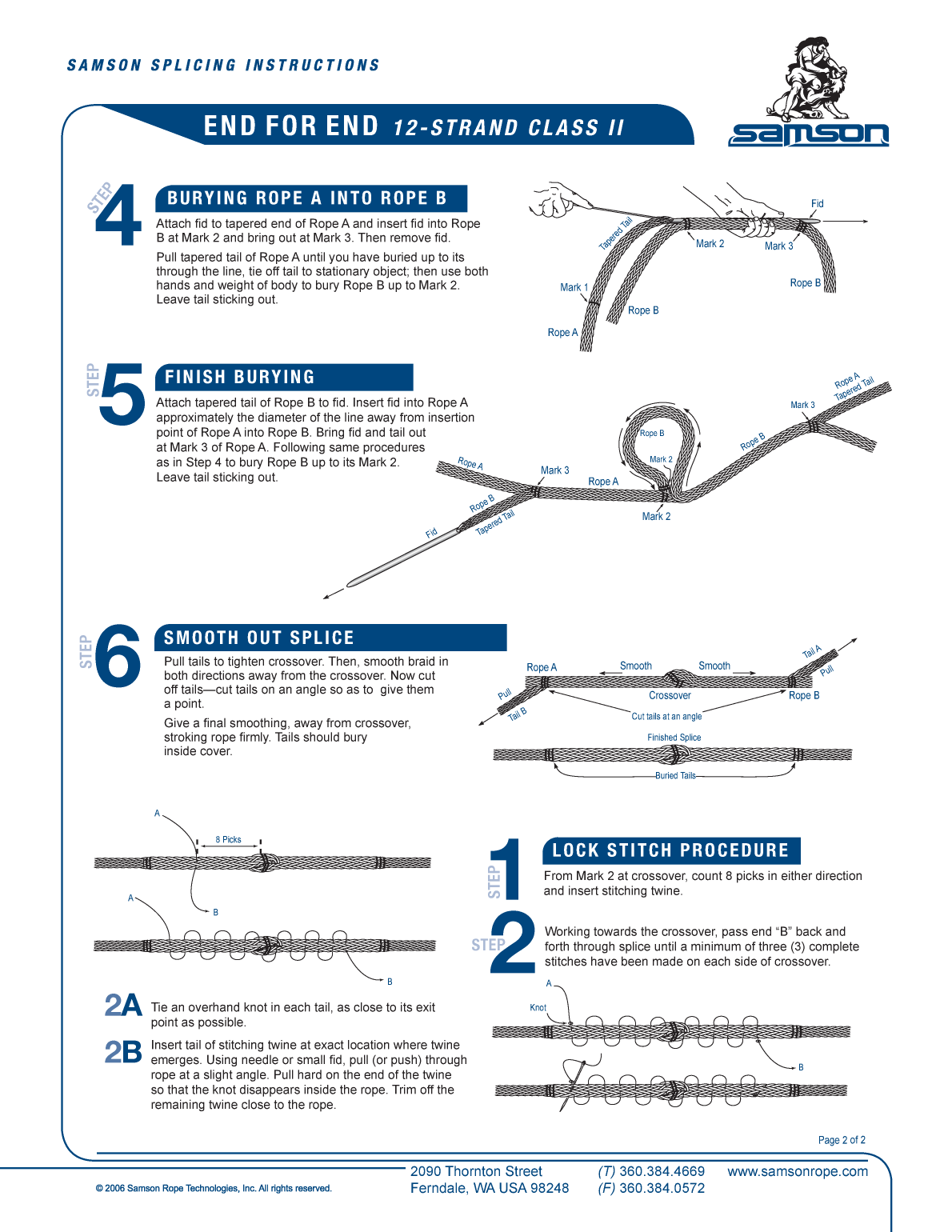 End To End Splice In Amsteel