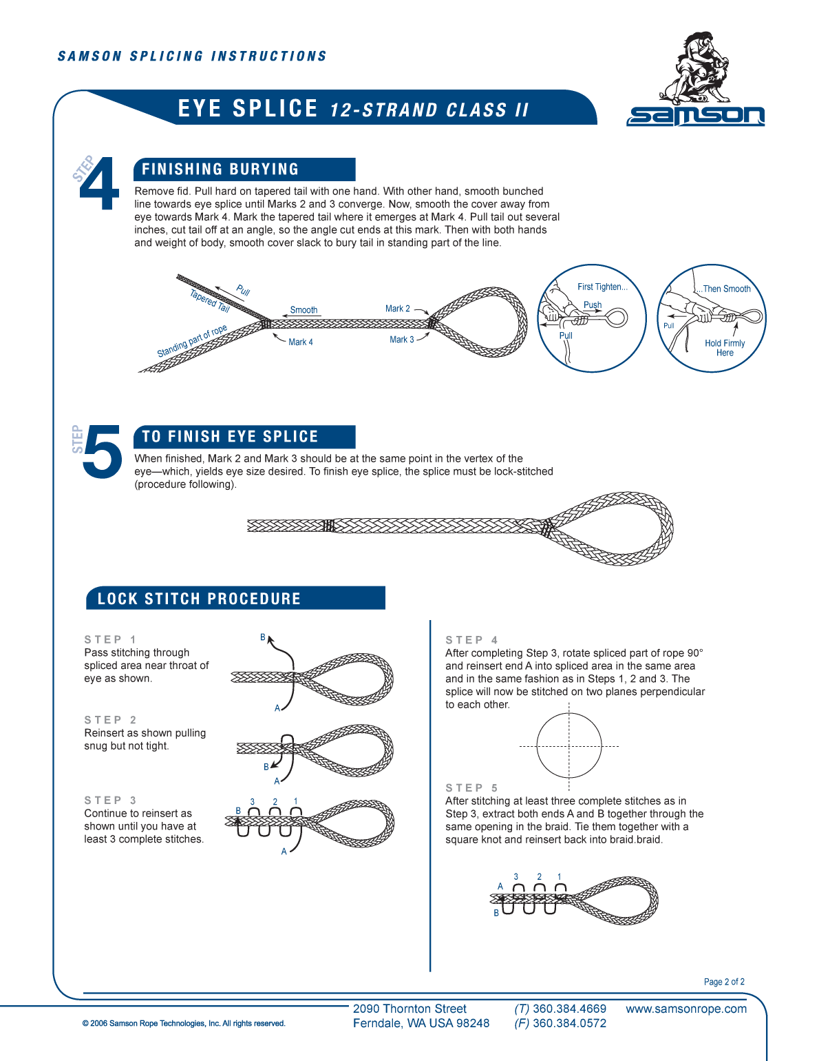 Eye Splice In Amsteel