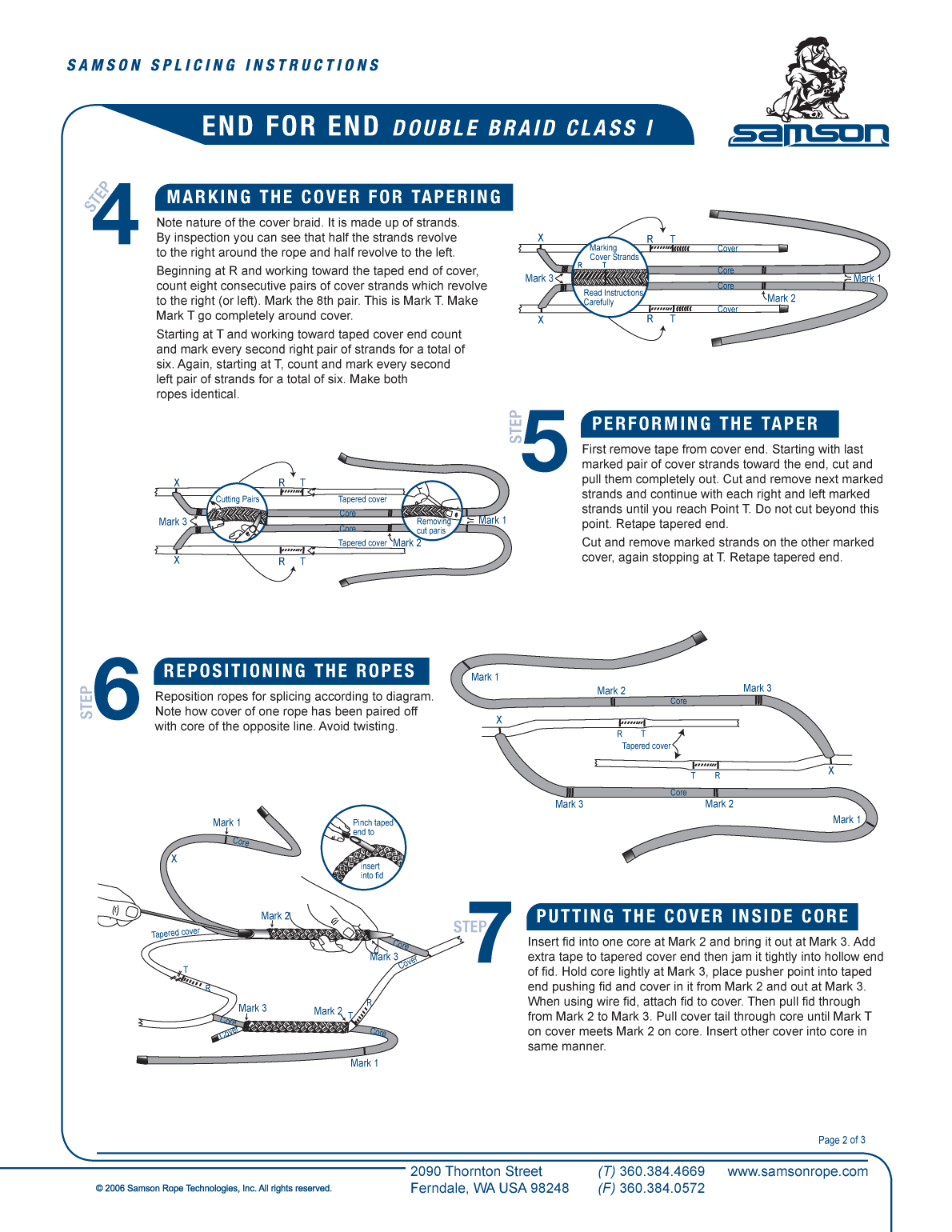 ' Double Braid End Splice'