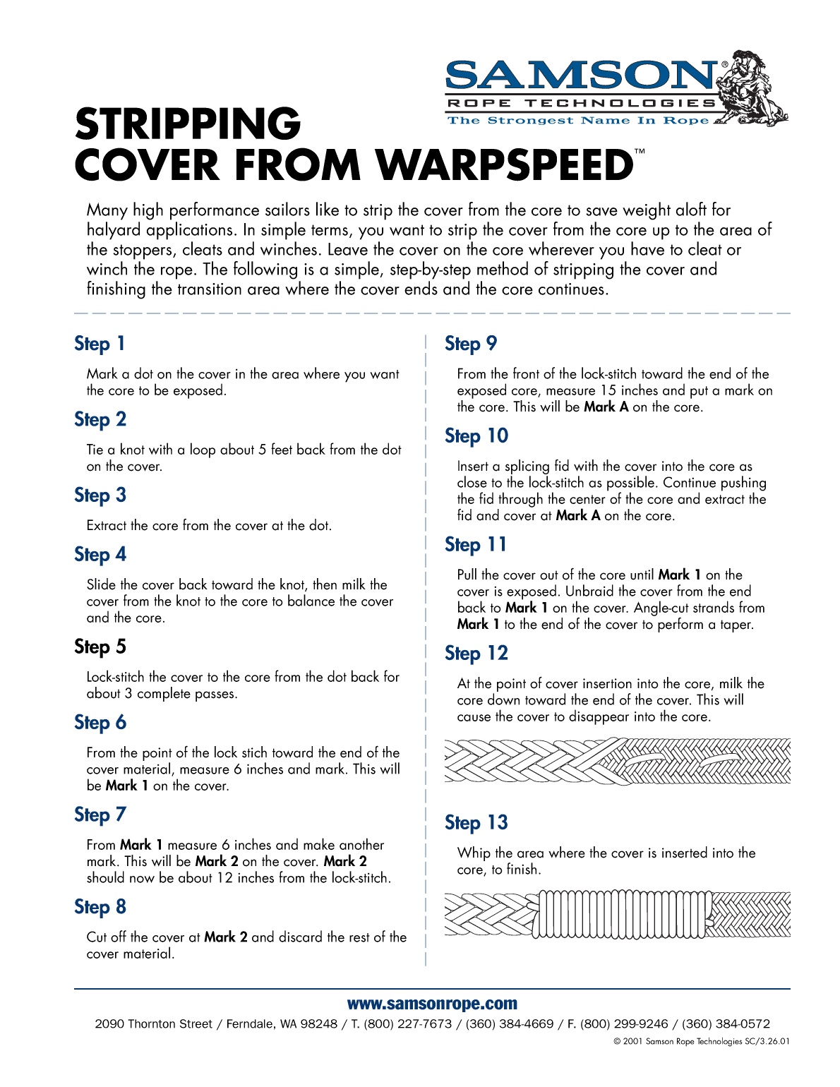 Sam Warpspeed Cover Strip