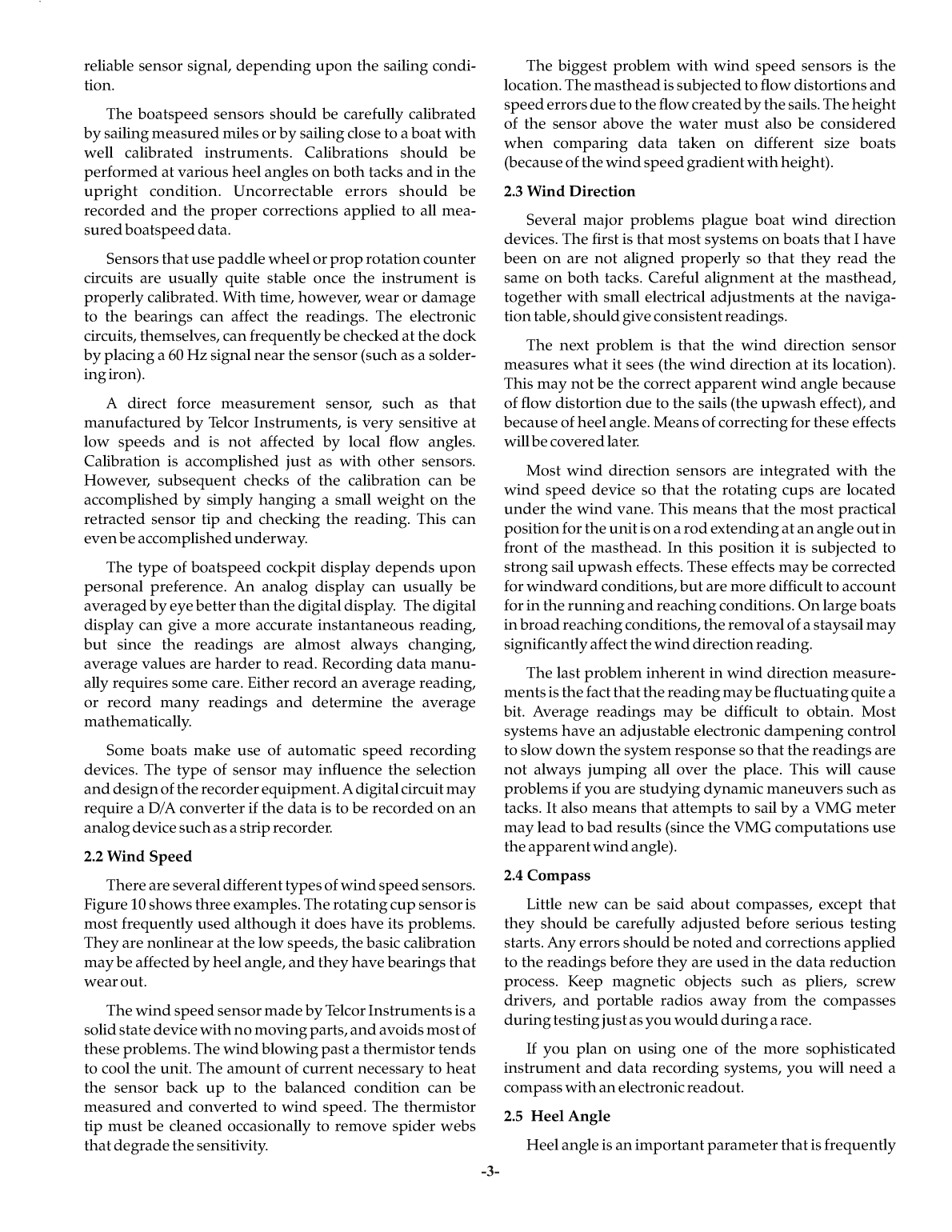 Sailboat Performance Testing Techniques