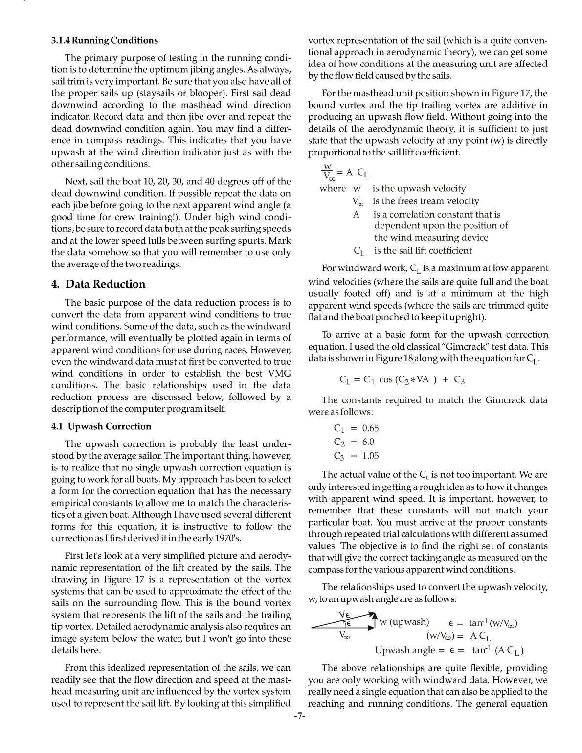Sailboat Performance Testing Techniques