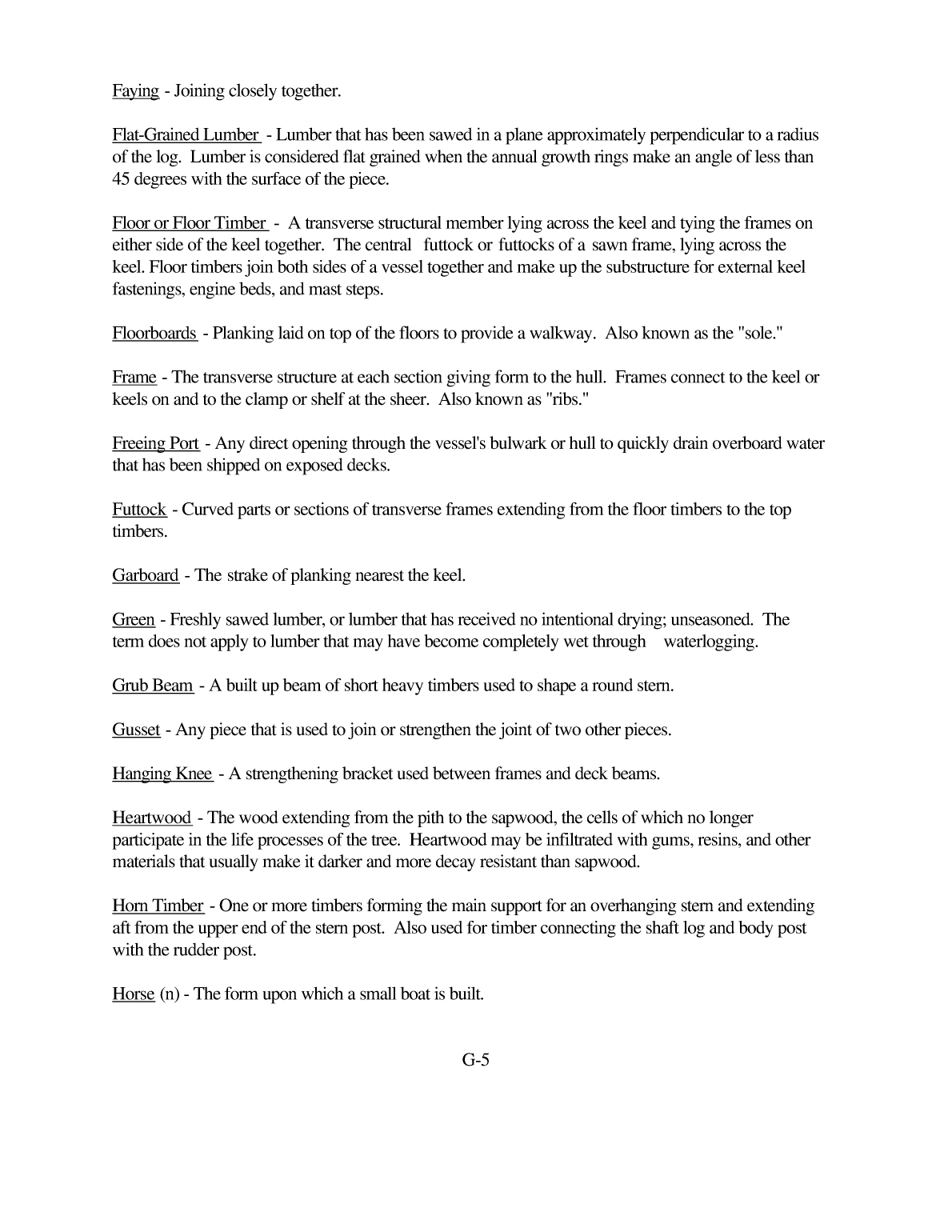 Inspection, Repair, And Maintenance Of Wood Hulls