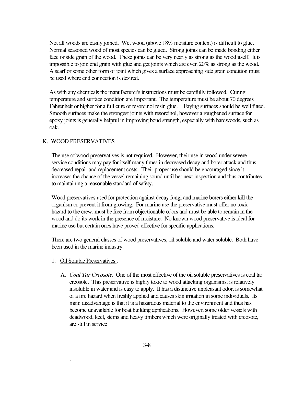 Inspection, Repair, And Maintenance Of Wood Hulls