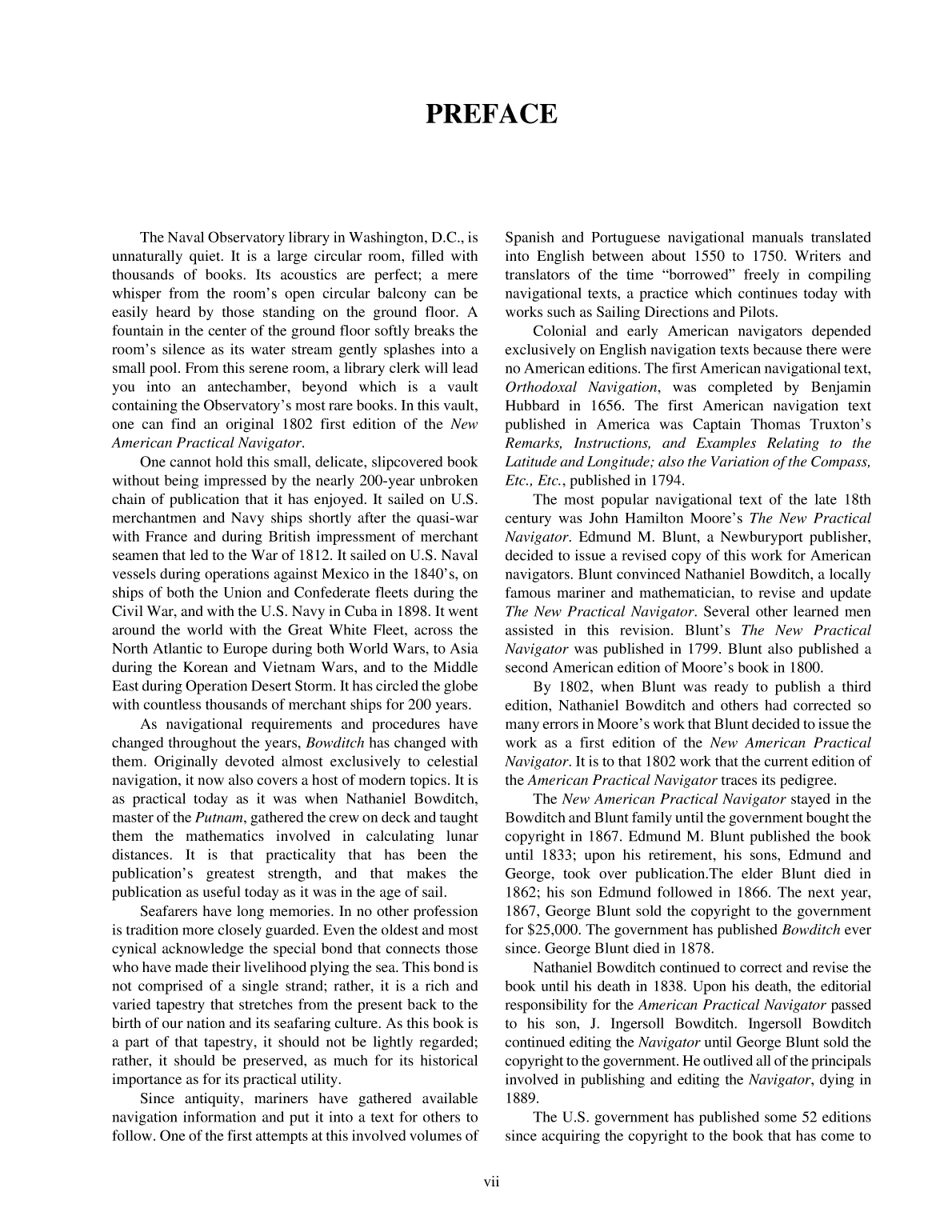 The American Practical Navigator