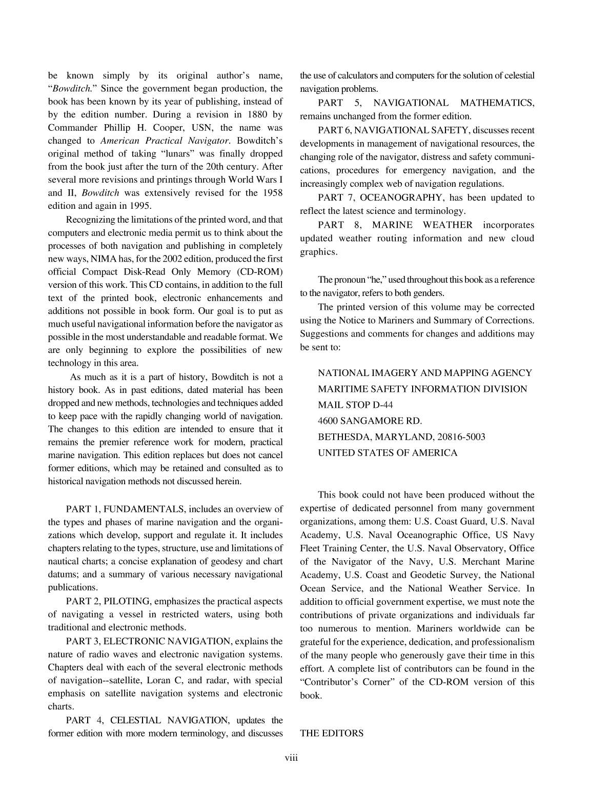 The American Practical Navigator