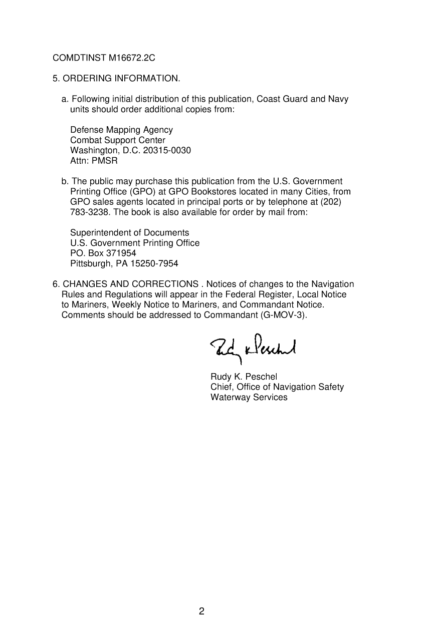 United States Coast Guard Navigation Rules ( Obsolete)