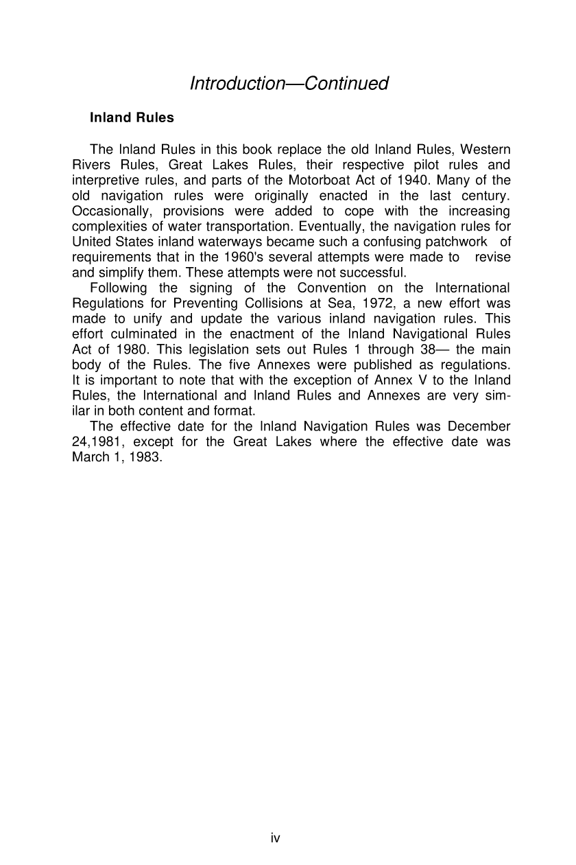 United States Coast Guard Navigation Rules ( Obsolete)