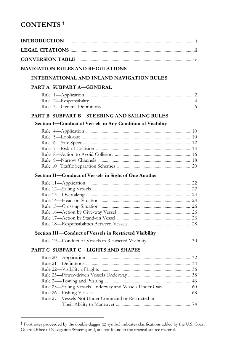Uscg Navigation Rules And Regulations Handbook( April 2020)
