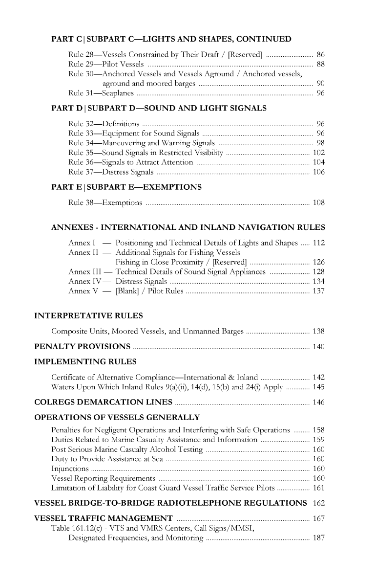 Uscg Navigation Rules And Regulations Handbook( April 2020)