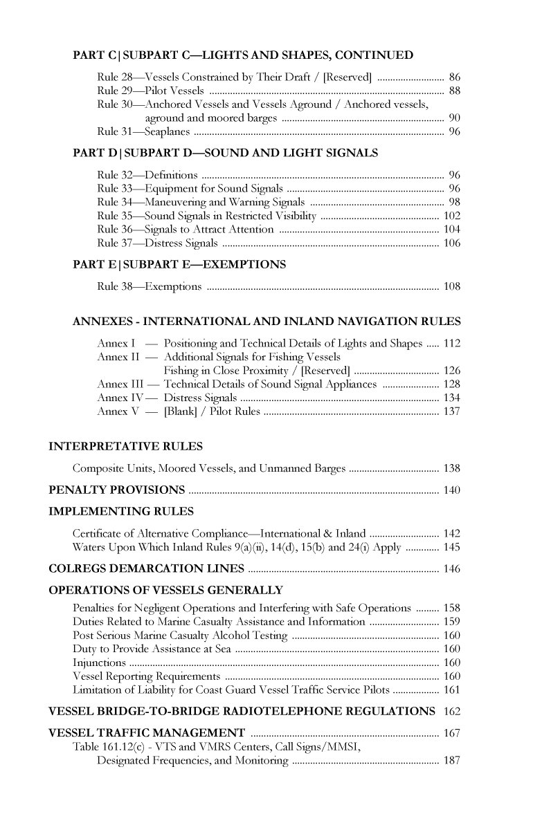 Uscg Navigation Rules And Regulations Handbook( April 2020)