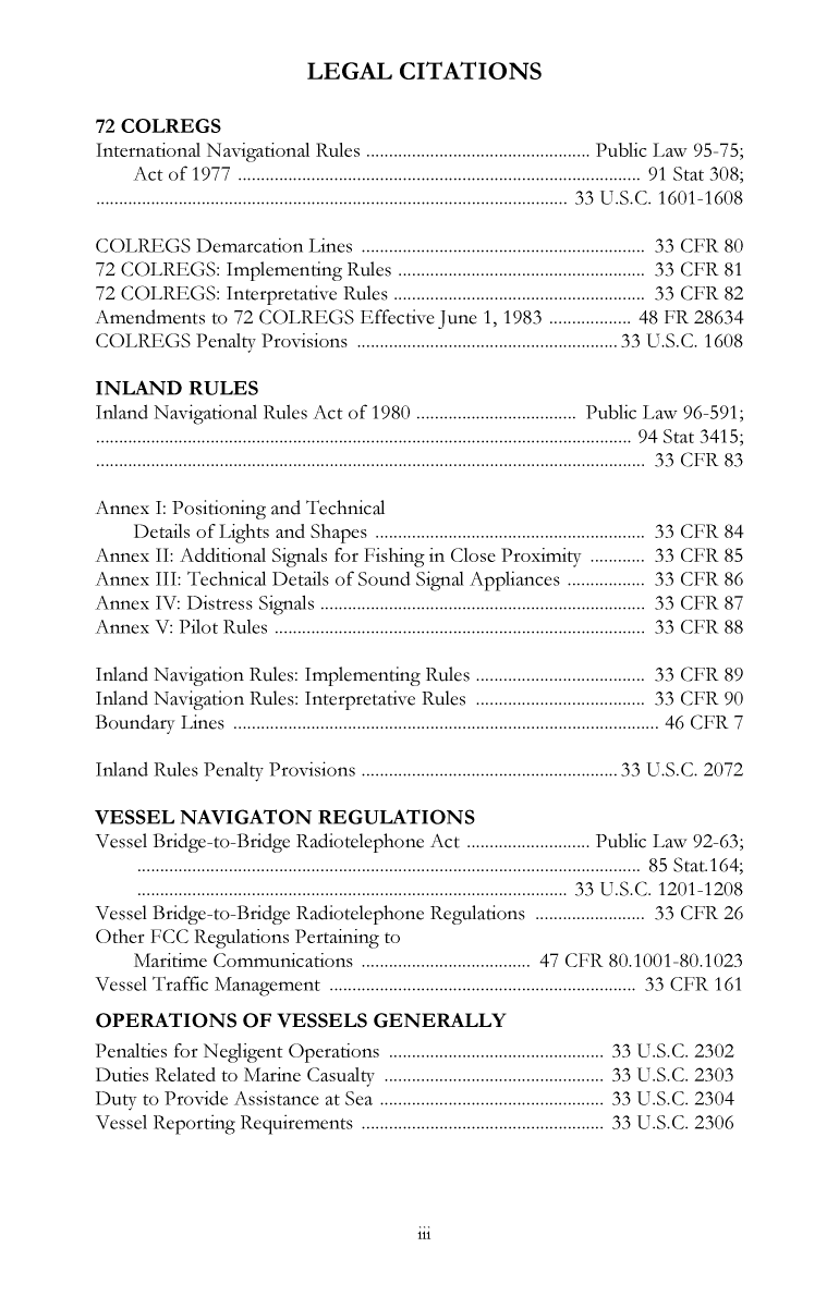 Uscg Navigation Rules And Regulations Handbook( April 2020)