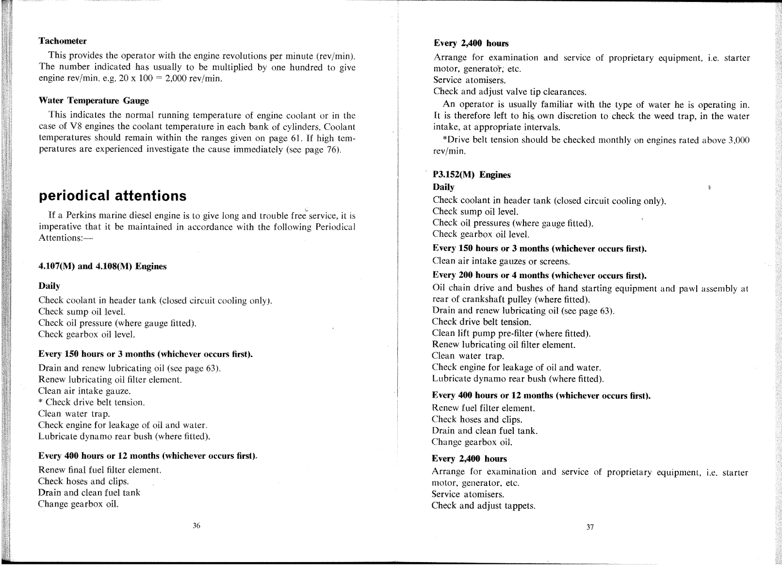 Perkins Marine Engine Handbook