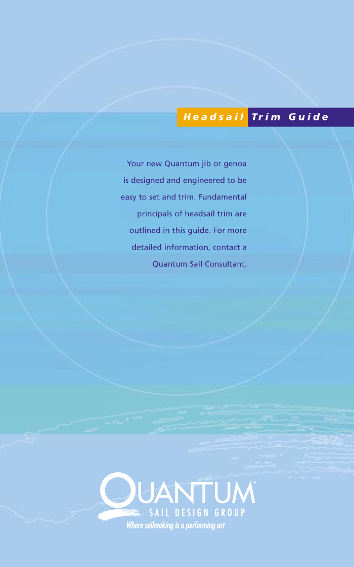 Headsail Trim