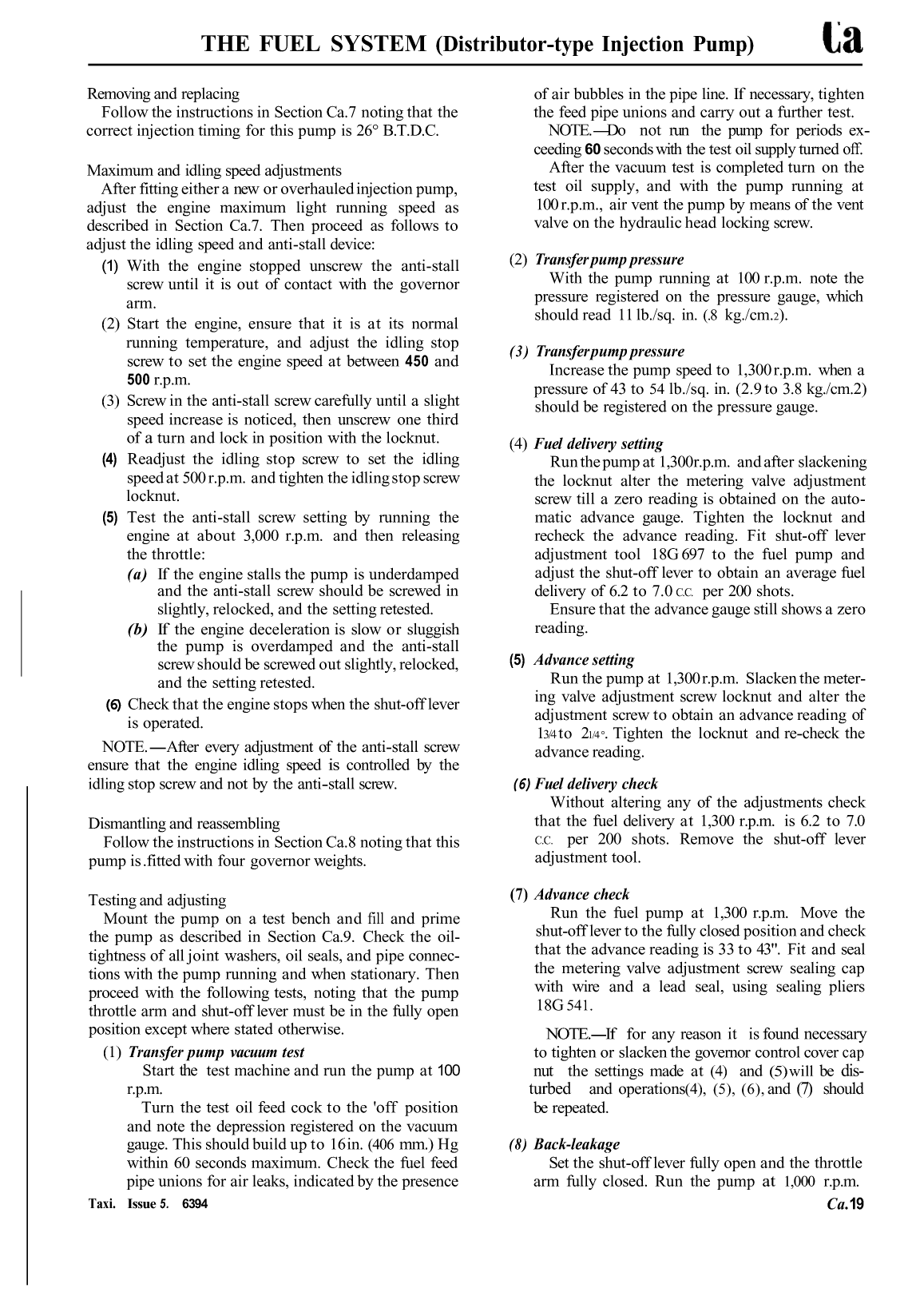 Cav Dpa Pump Rebuild Manual