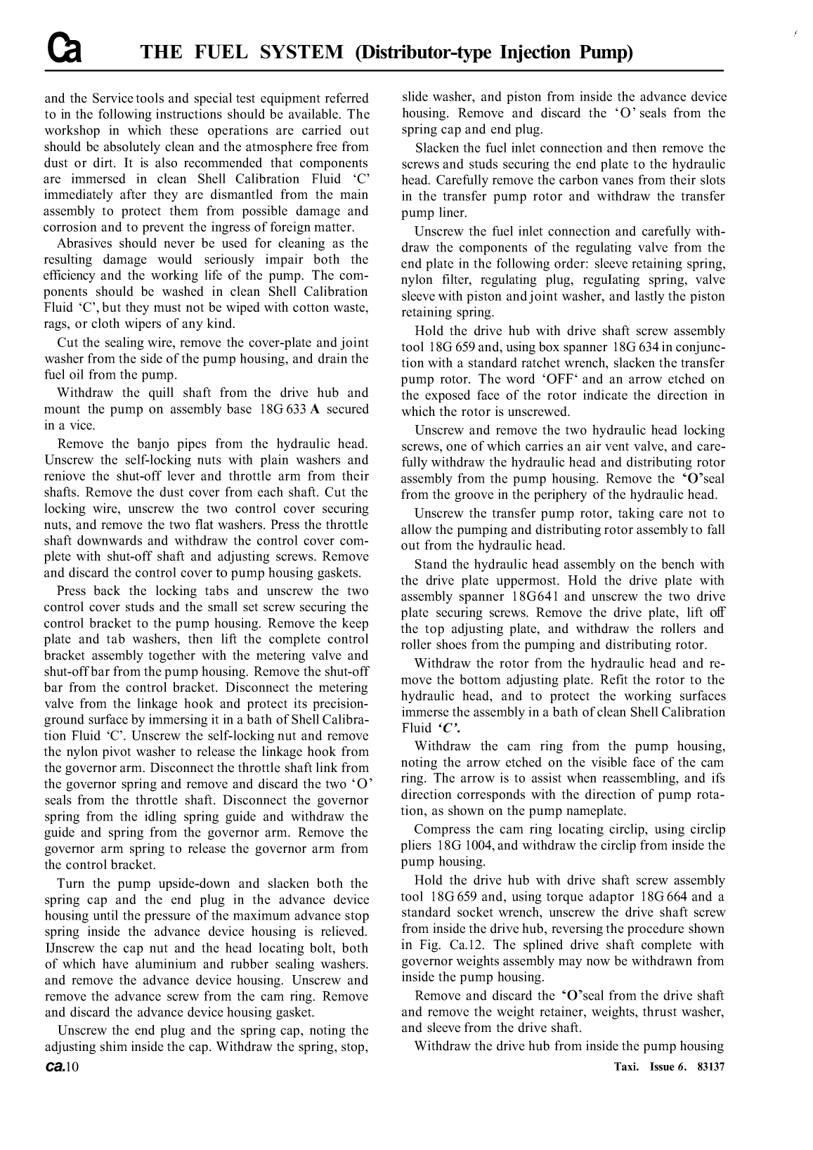 Cav Dpa Pump Rebuild Manual