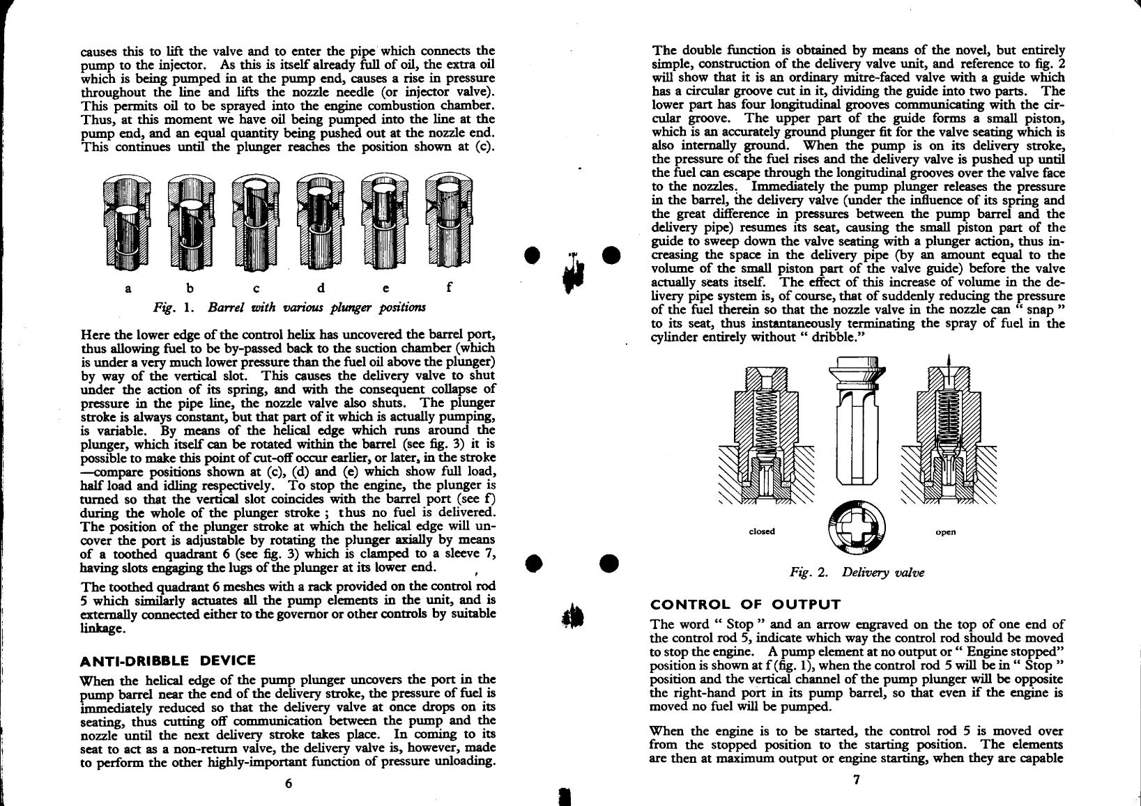 Cav Fuel Injection Pumps