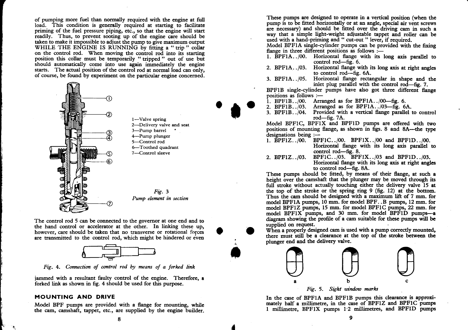 Cav Fuel Injection Pumps