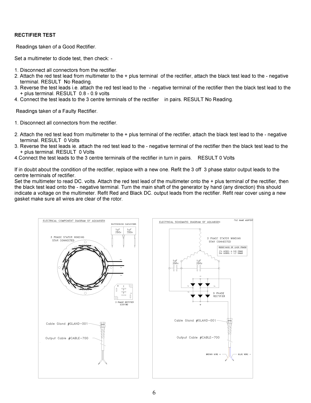 Aqua 6 Gen Owners Manual