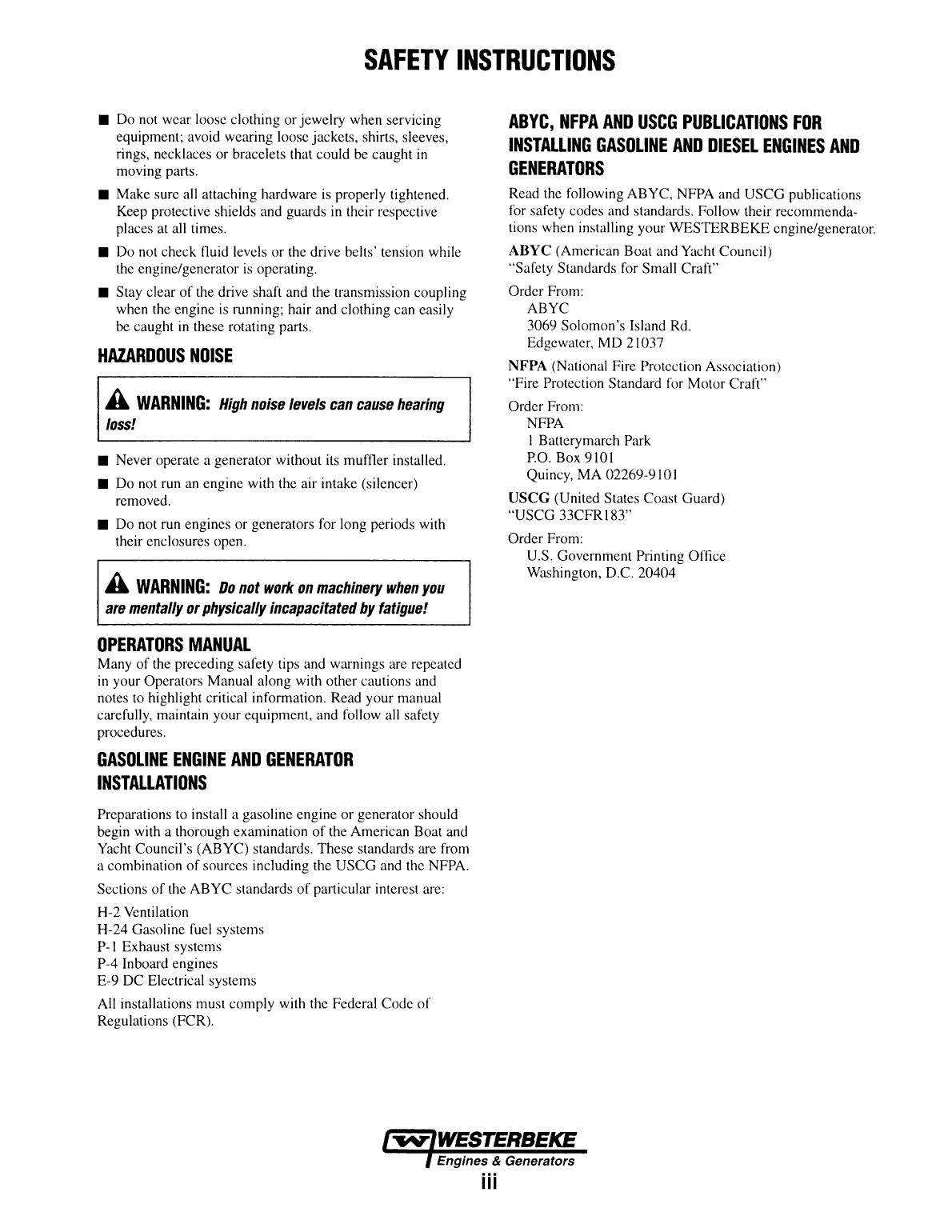 Century 120 N6 Technical Manual