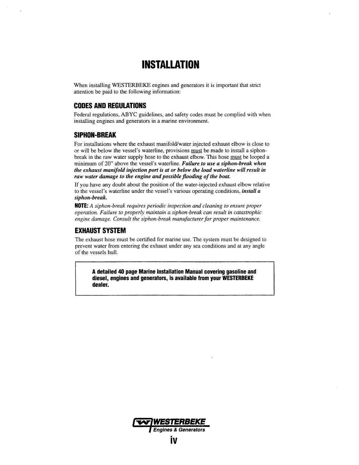 Century 170 T6 Operator's Manual
