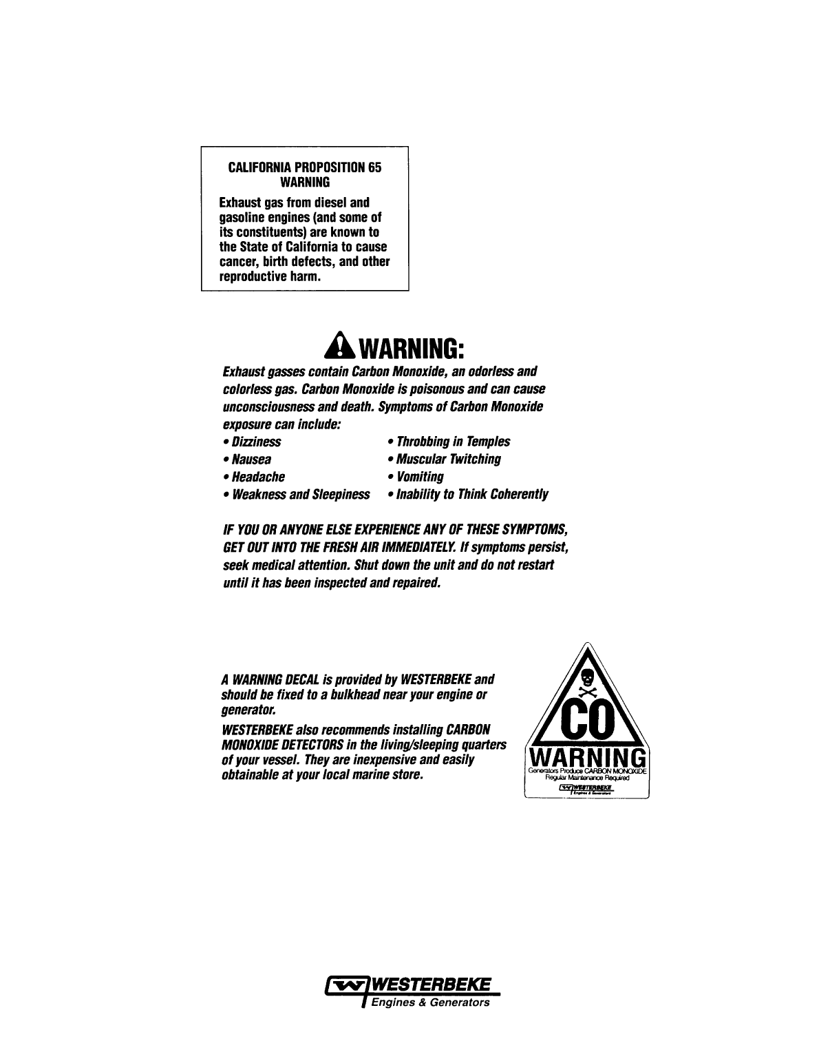 Century 80 N4 Technical Manual
