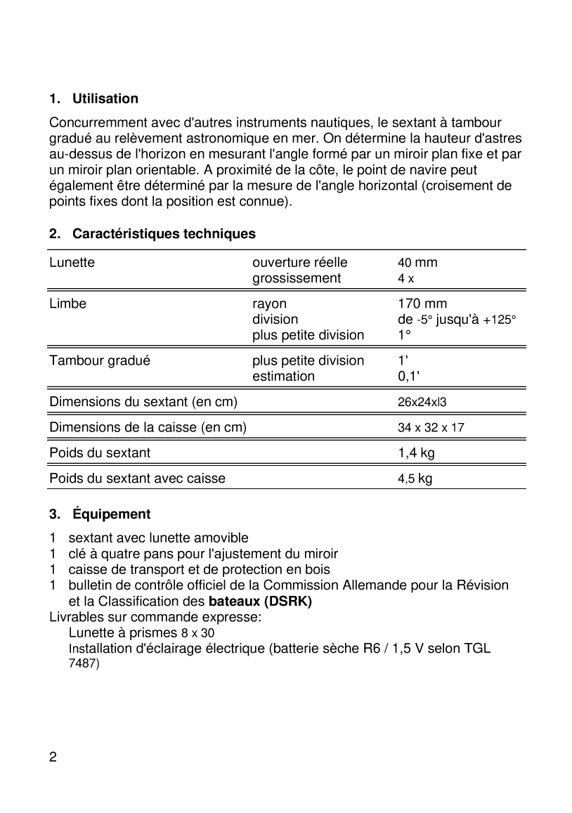 Freiberger: Freiberger Freiberger Sextant Owner