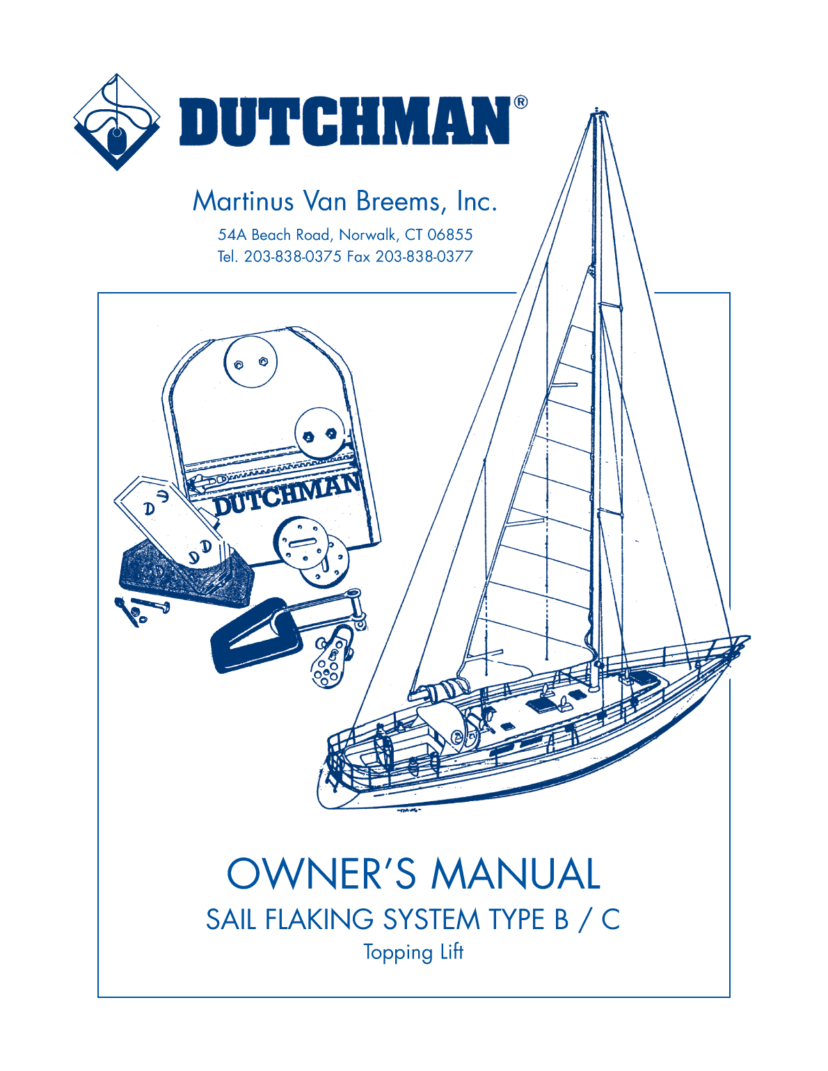 Dutchman Sail Storage System Manual
