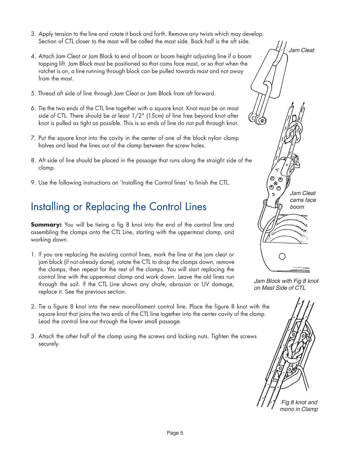 Dutchman Sail Storage System Manual