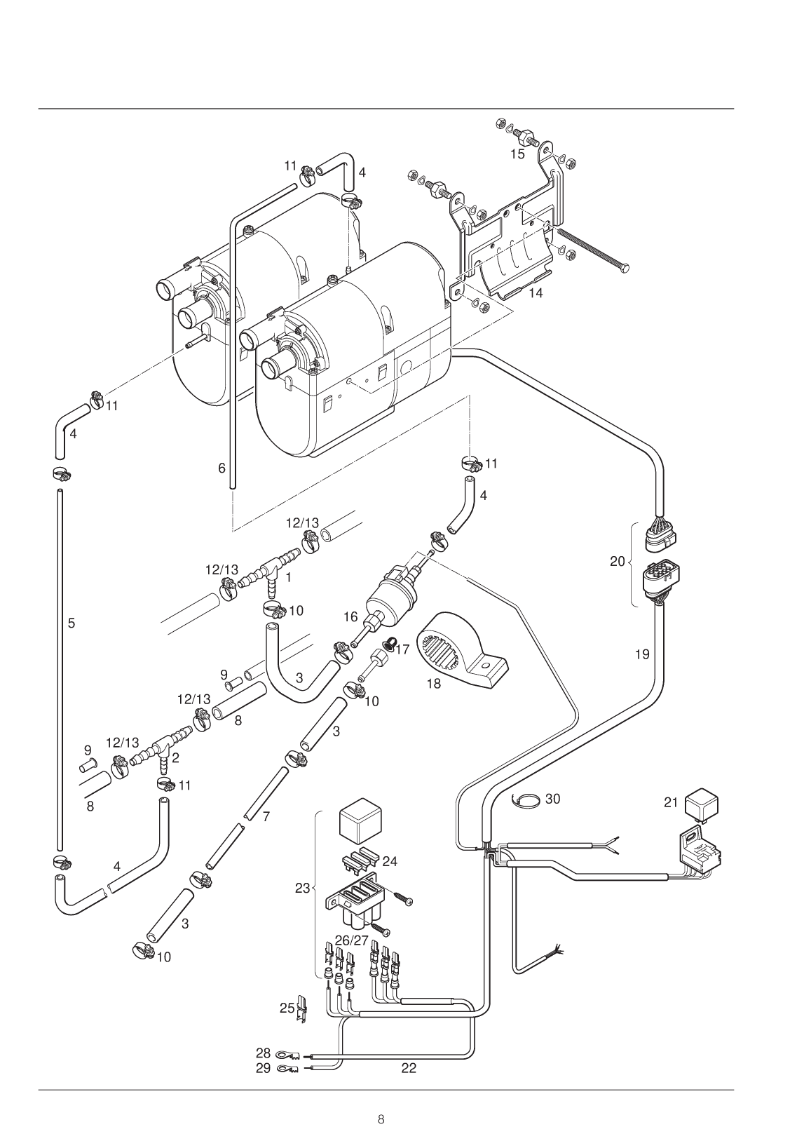 Hydronic 4 5 parts 2219 2325