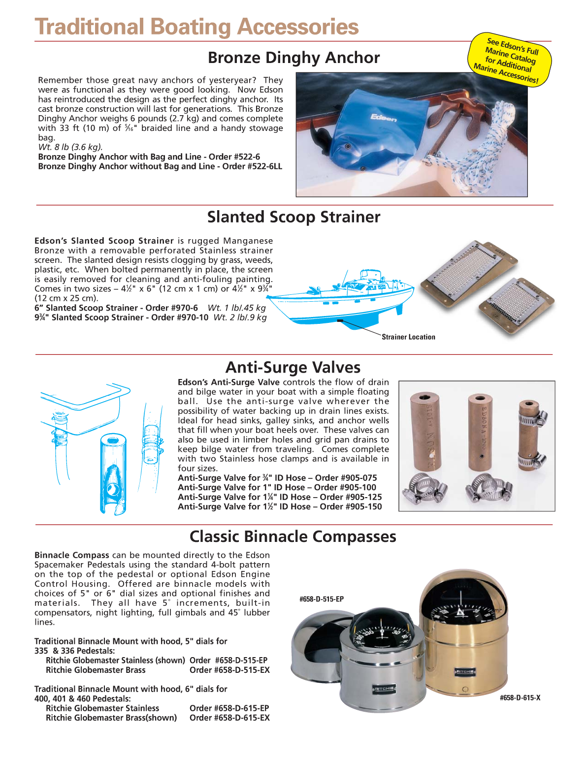 Edson Traditional Catalog T1