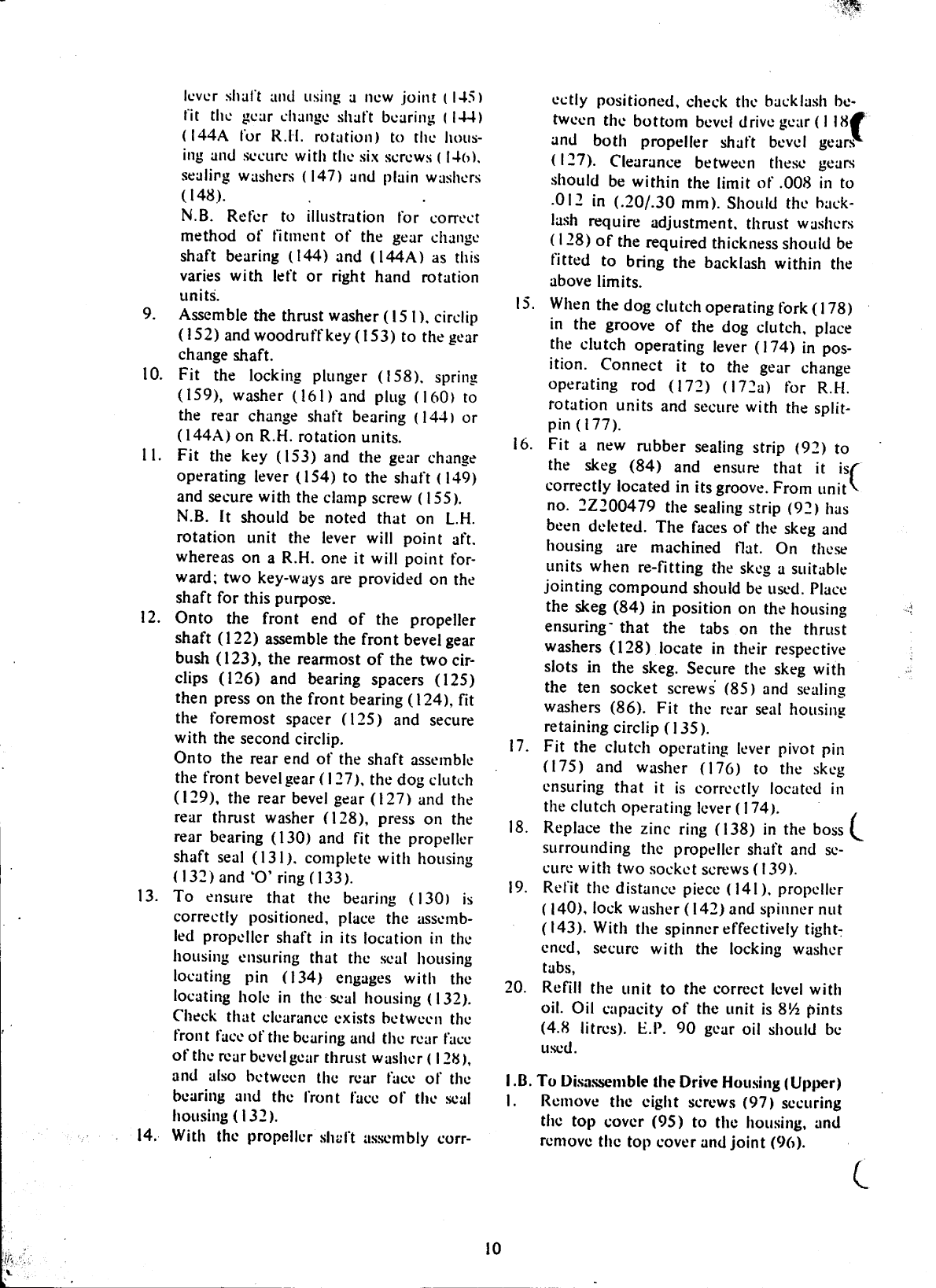 Enfield Outdrive Workshop Manual