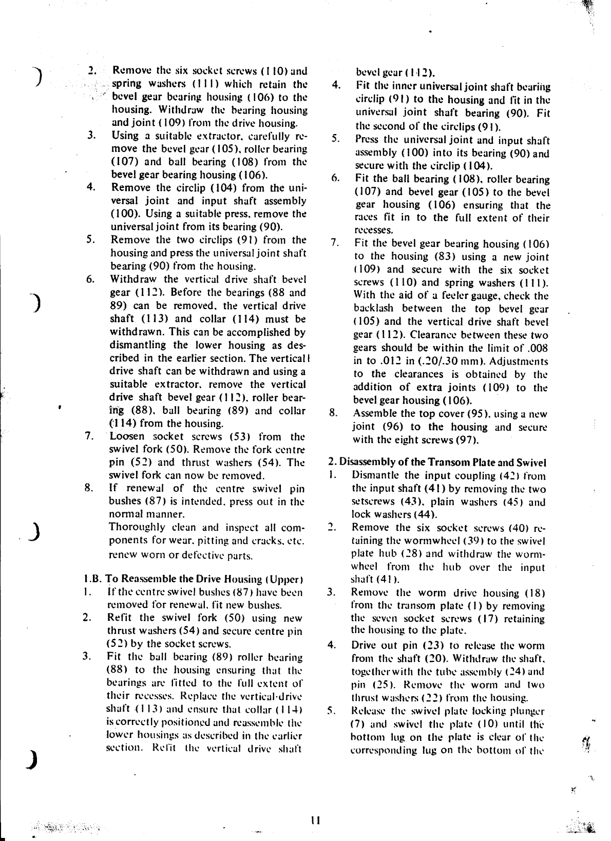 Enfield Outdrive Workshop Manual