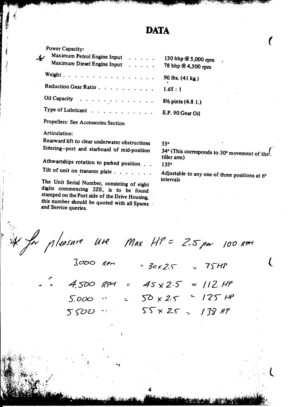 Enfield Outdrive Workshop Manual