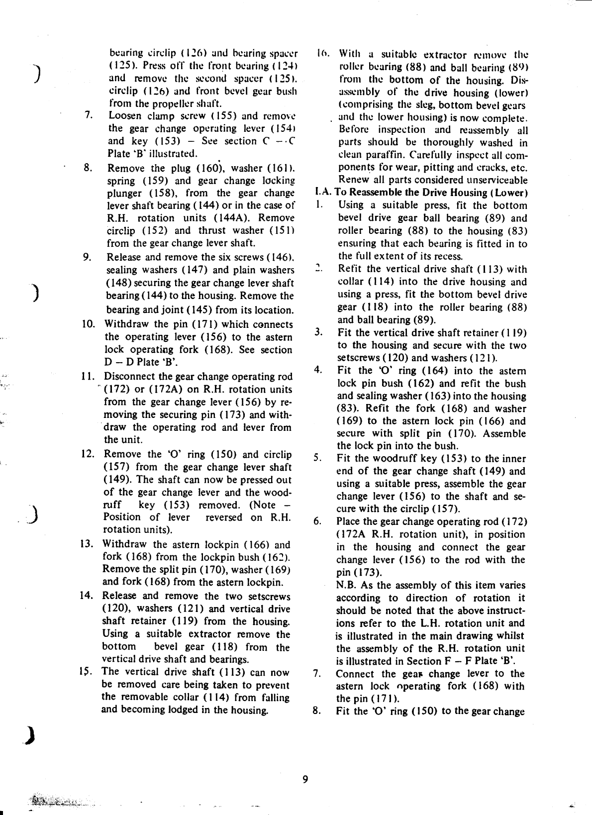 Enfield Outdrive Workshop Manual