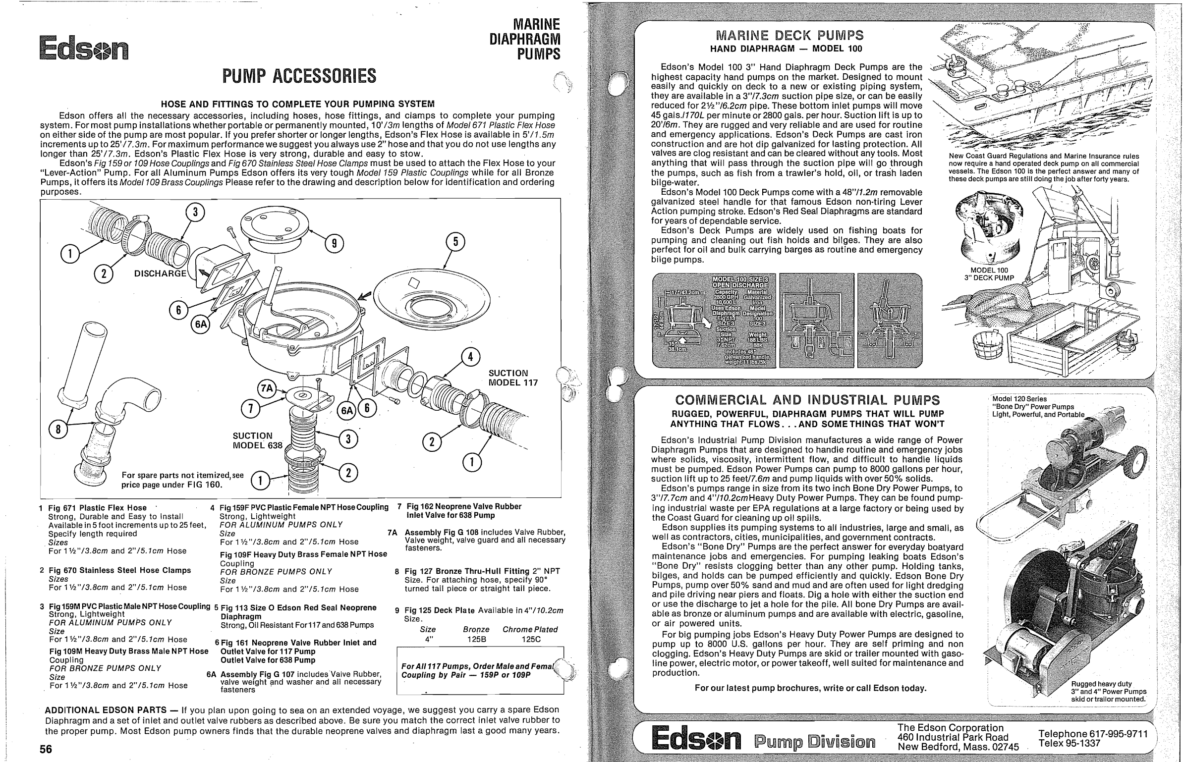 Edson Catelogue Steering. Binnacle