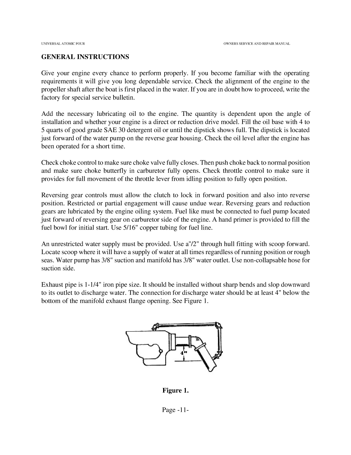 Atomic 4 Owners And Service Manual