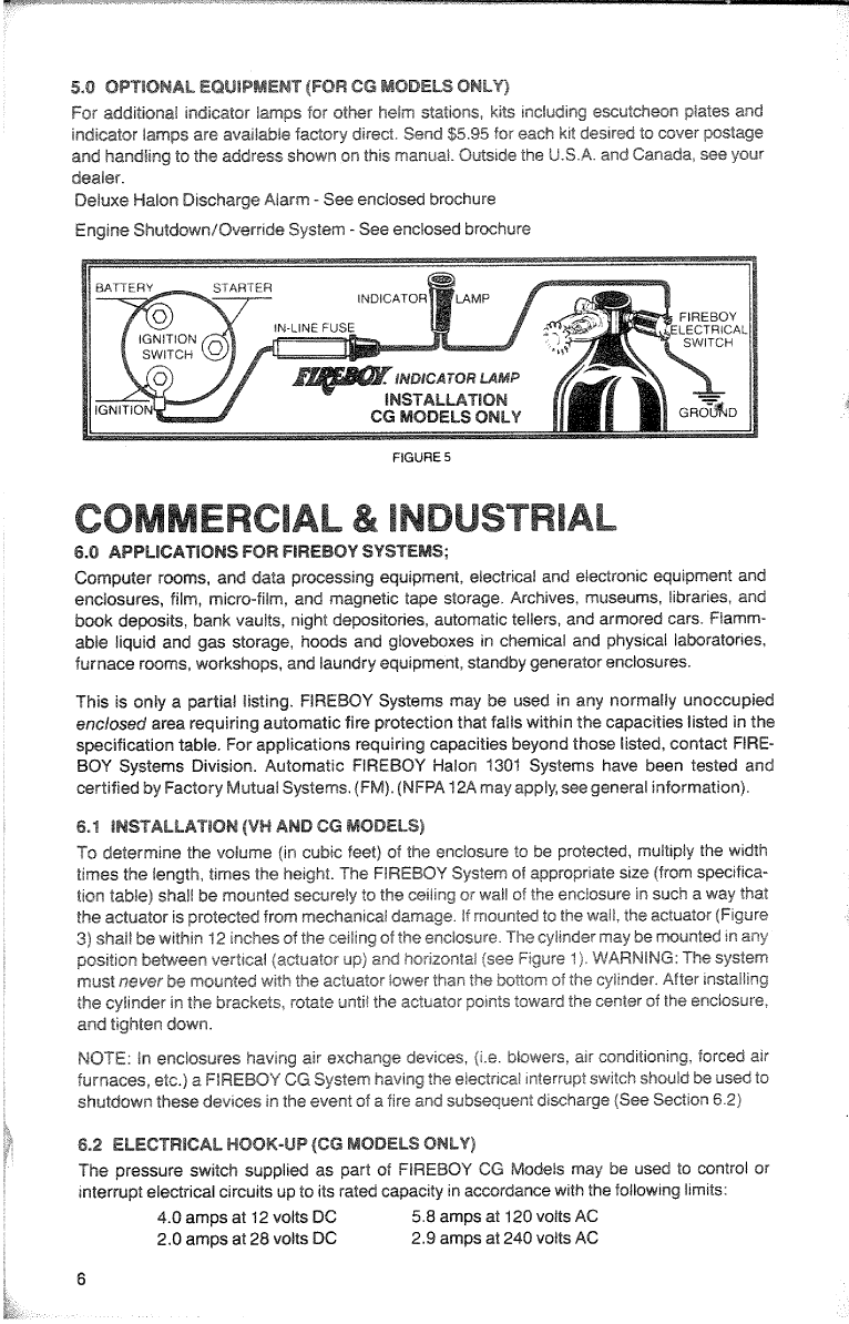 ' Fireboy Halon 1301 System'