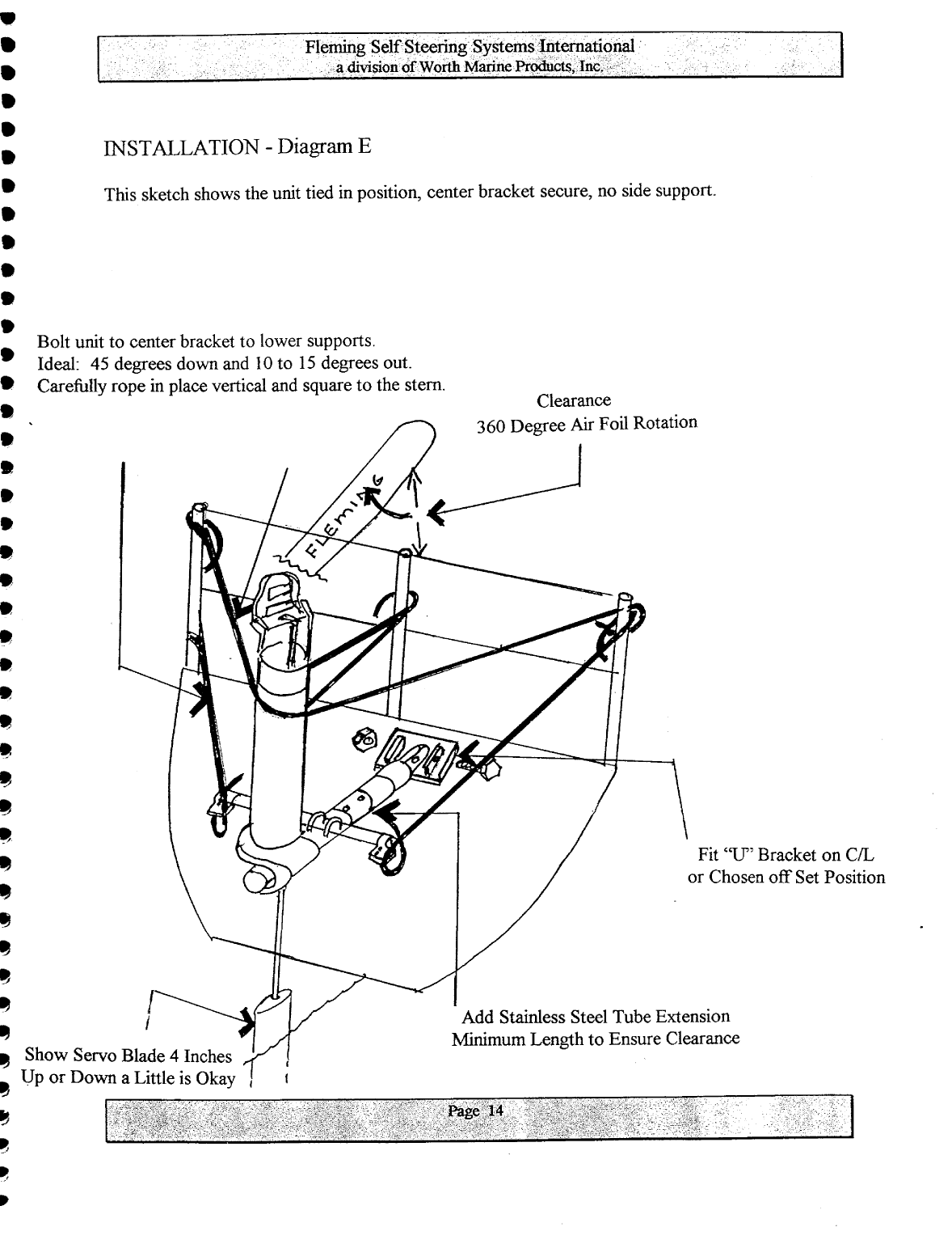 Fleming Self Steering Manual