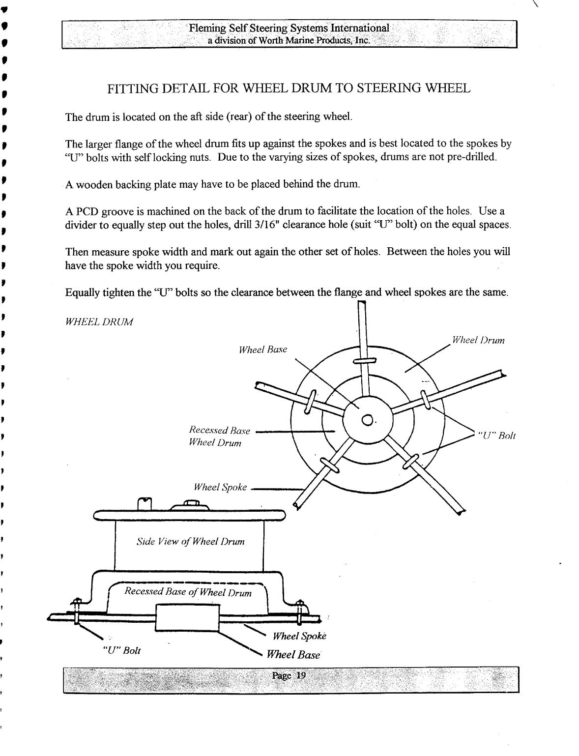 Fleming Self Steering Manual
