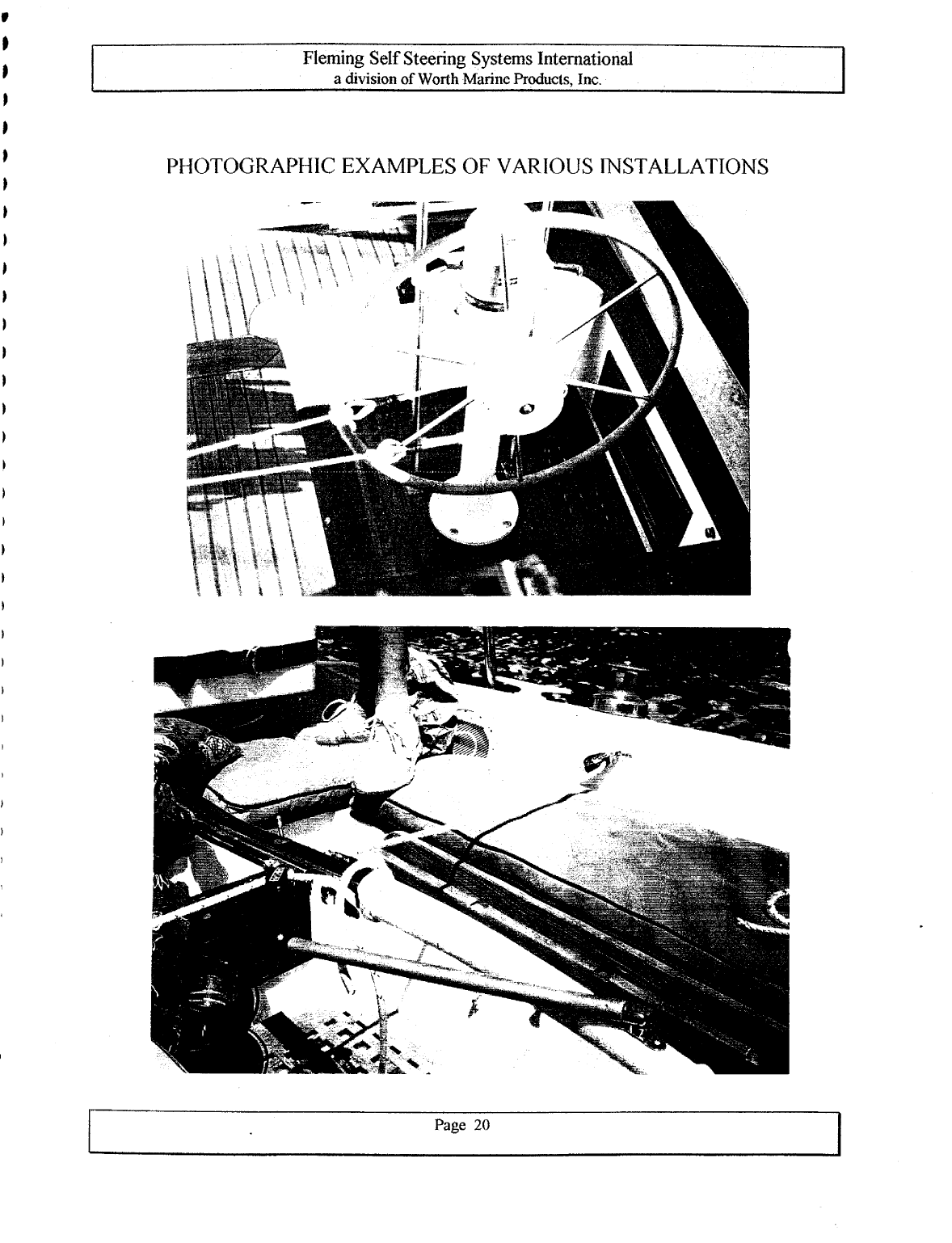 Fleming Self Steering Manual