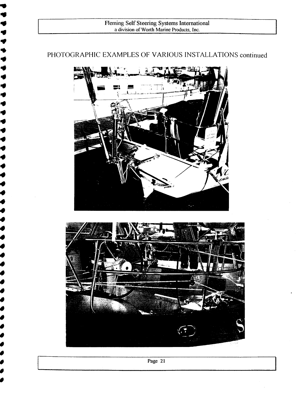 Fleming Self Steering Manual