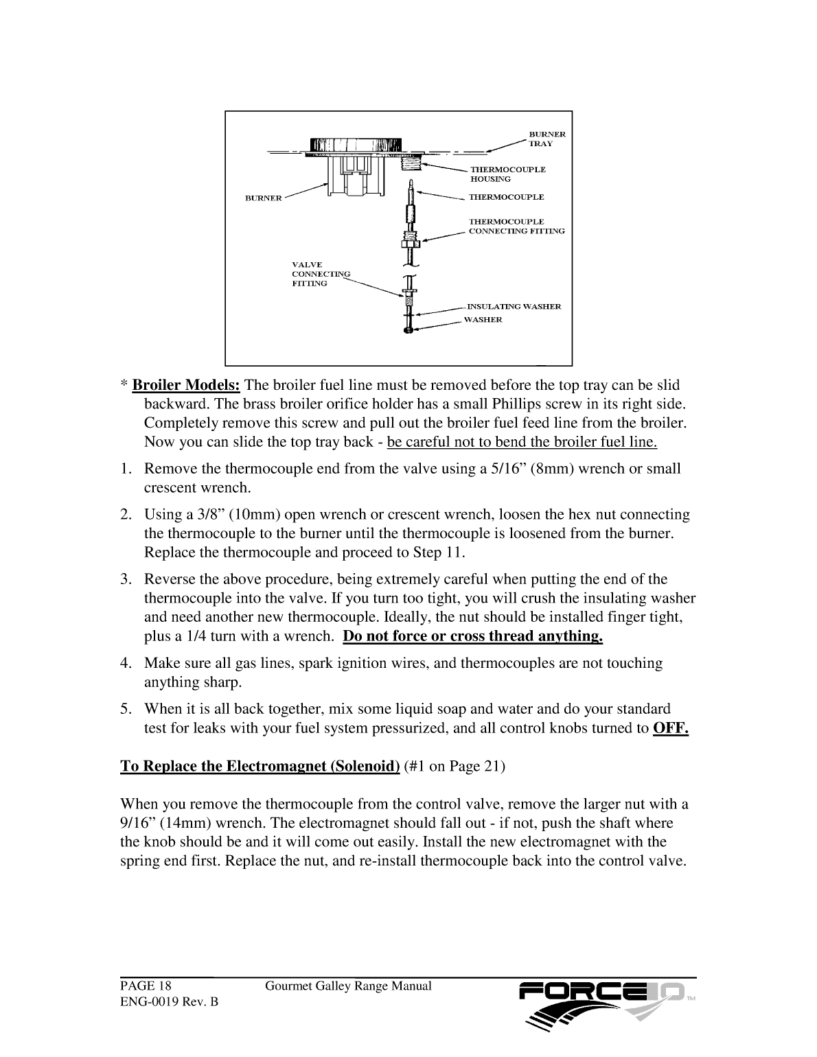 Force 10 Stove Manual eng 0019 Rev b