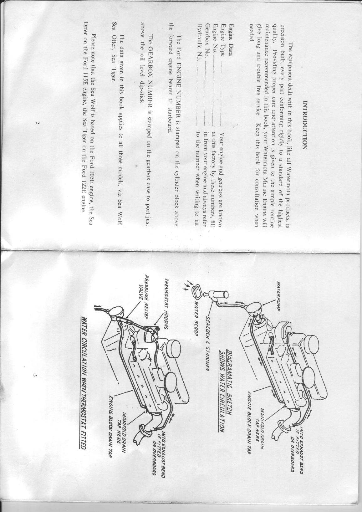 Ford Watermota Sea Wolf Tiger And Otter Workshop Manual