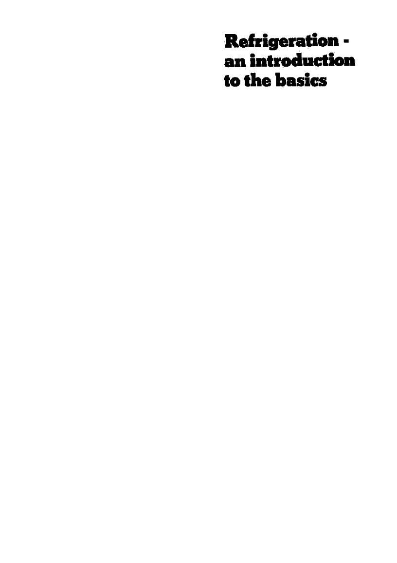 Frigoboat: Refrigeration Rg00e302 Refrigeration, An Introduction To Basics, By Danfoss