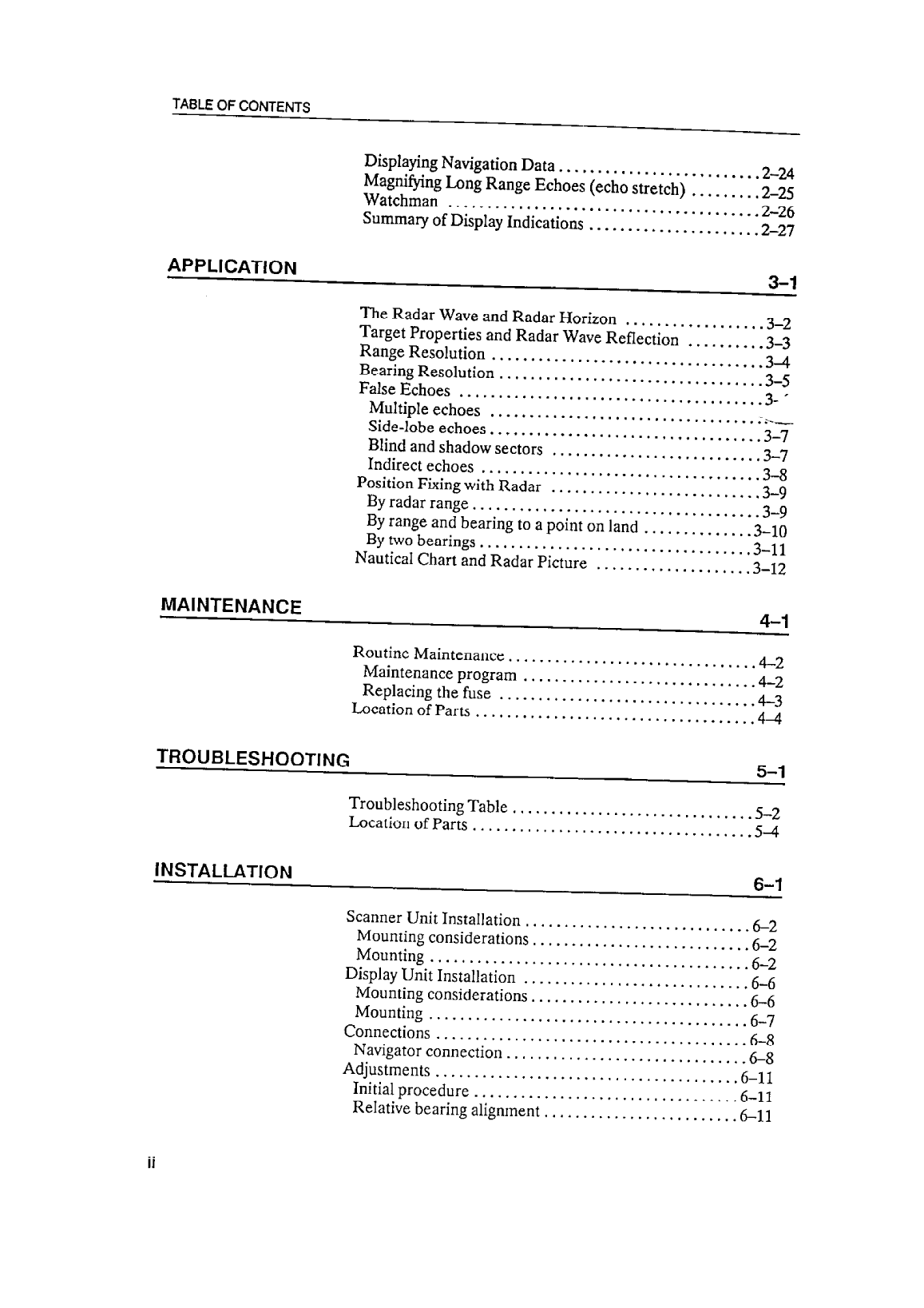 Furuno 1621 Operator Manual