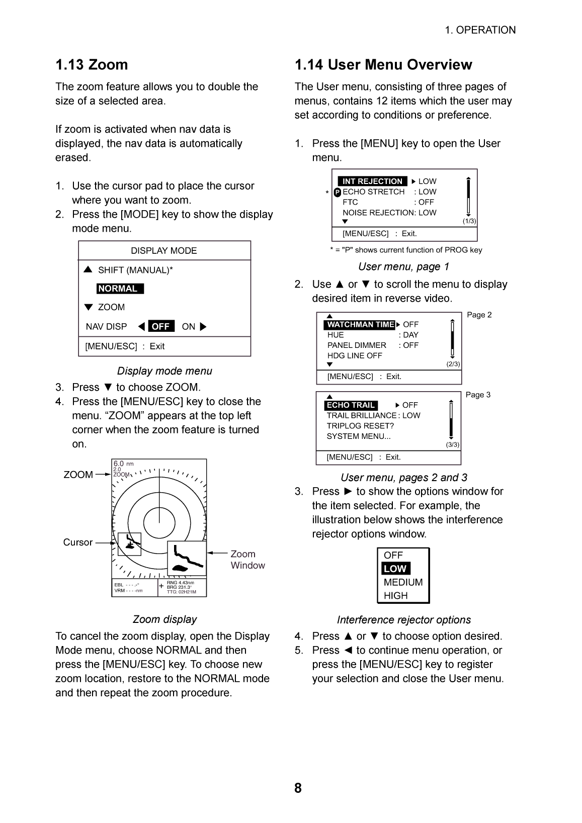 Furuno 1715 Radar Operator's Manual