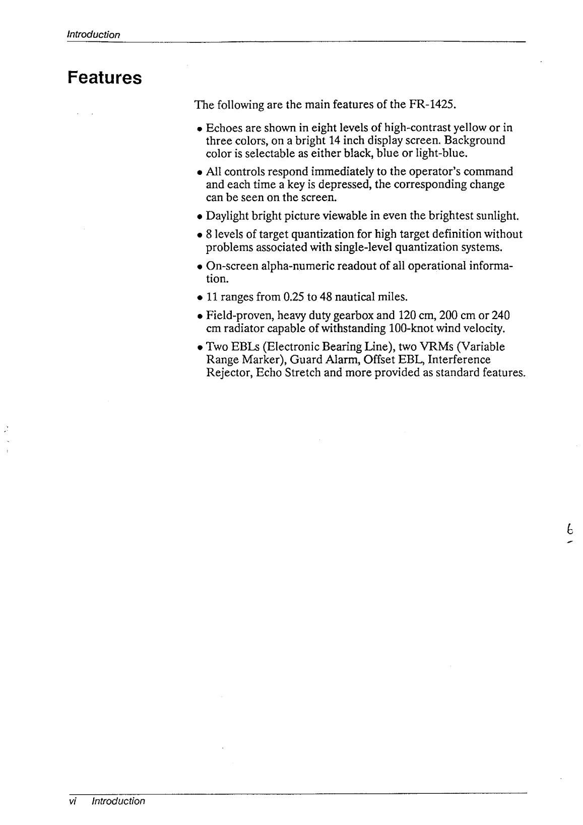 ' Furuno Fr 1425 Radar Operators Manual'